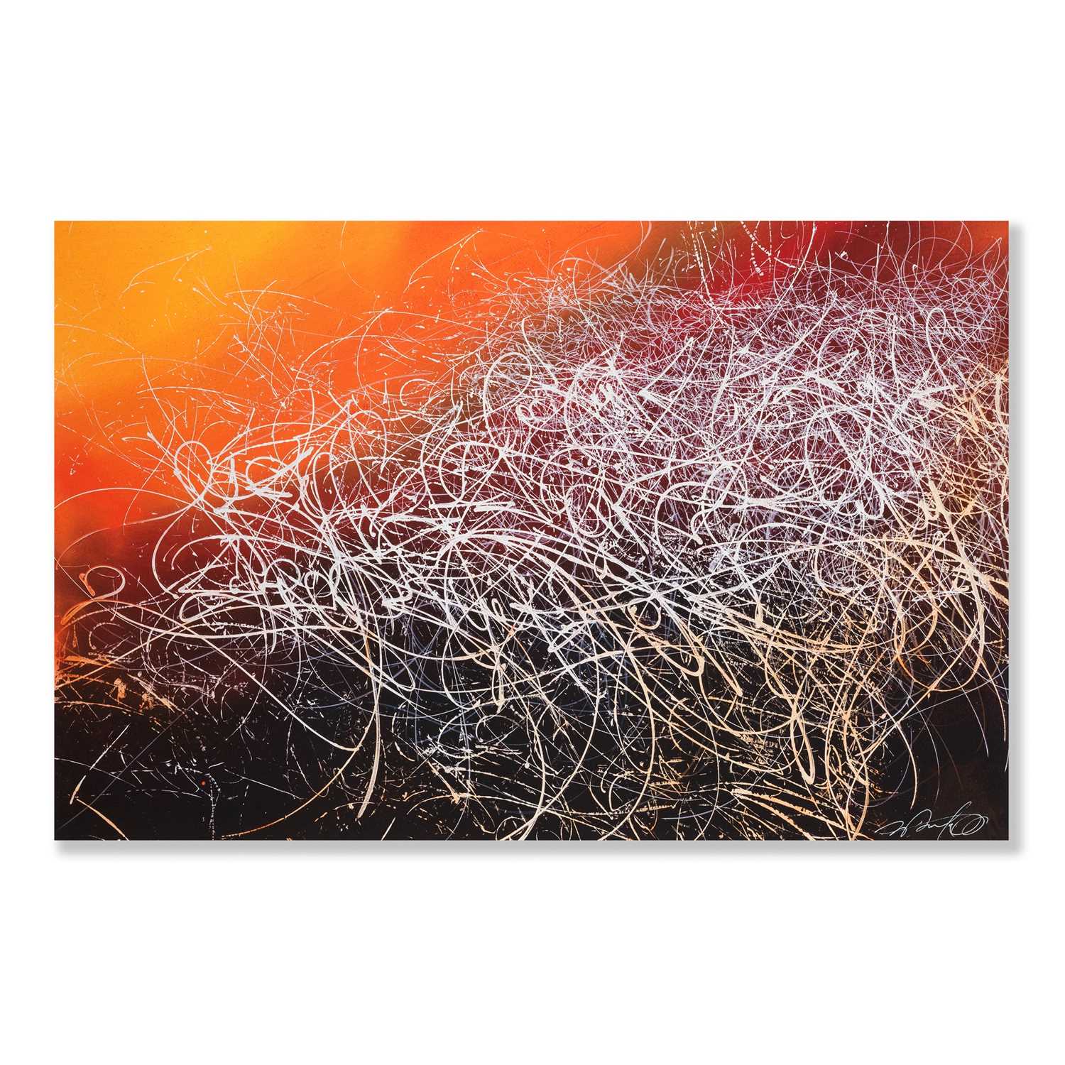 Lot 225 - José Parlá (American 1973-), 'Seeing In Phosphene', 2023