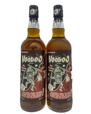 Lot 31 - 2 bottles Whisky of Voodoo The Dancing Cultist Batch #2