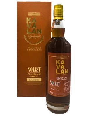 Lot 62 - 1 bottle Kavalan Solist Brandy Cask