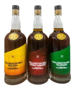 Lot 75 - 3 bottles Mixed Carrington Mill Australian Whisky