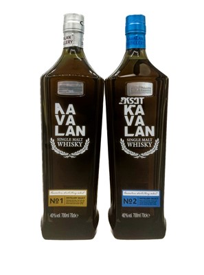 Lot 79 - 2 bottles Mixed Kavalan Distillery Select