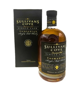 Lot 90 - 1 bottle Sullivan's Cove American Oak Single Cask Ex Bourbon