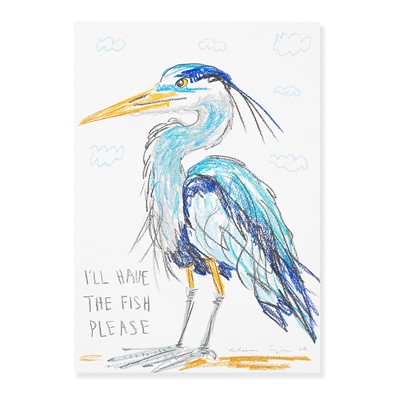 Lot 13 - Alma Singer (British 1986-), 'I'll Have The Fish Please', 2025