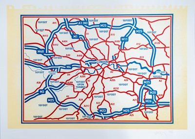 Lot 230 - 10Foot (British 1987-), 'Disintegration Loops 25', 2025