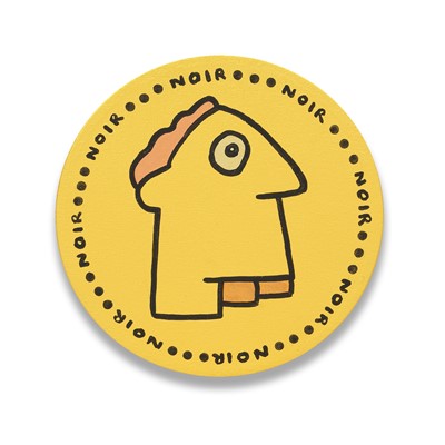 Lot 314 - Thierry Noir (French 1958-), 'Noircoin', 2022