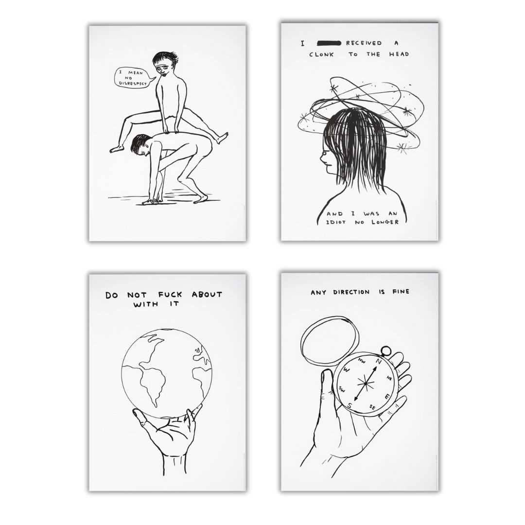 Lot 60 - David Shrigley (British 1968-), 'Human Behaviour', 2022