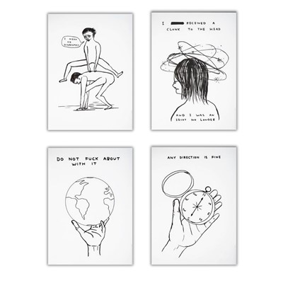 Lot 60 - David Shrigley (British 1968-), 'Human Behaviour', 2022