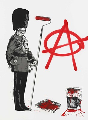 Lot 280 - Mr Brainwash (French 1966-), 'Anarchy Soldier', 2012