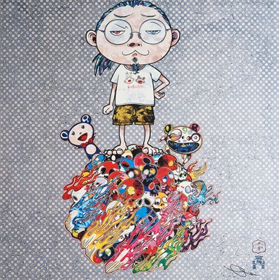 Lot 162 - Takashi Murakami (Japanese 1962-), 'Me and the Mr. DOBs', 2013