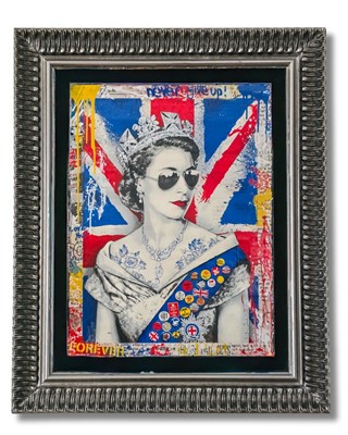 Lot 226 - Mr Brainwash (French 1966-), 'Queen Of Hearts', 2022