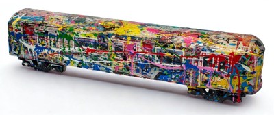 Lot 204a-Mr Brainwash (French 1966-), 'Train', 2019