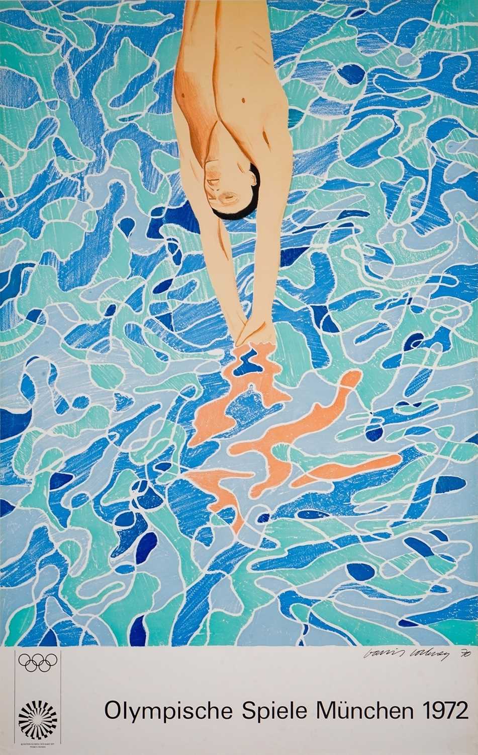 Lot 59 - David Hockney (British 1937-) 'Olympische Spiele München 1972', 1970