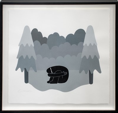 Lot 165a-Ly (Japanese 1981-), 'Luv Was Waiting Here', 2021