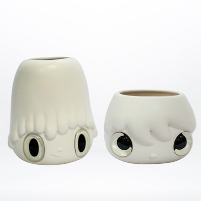 Lot 91 - Javier Calleja (Spanish 1971-), ‘Pot Pop Top’, Flower Vase, 2020