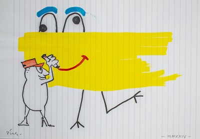 Lot 292 - Paul Insect (British 1970-), 'Untitled', 2024