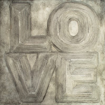 Lot 235 - Ben Eine (British b.1970), ‘Love’, 2009