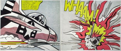 Lot 214 - Roy Lichtenstein (American 1923-1997), 'Whaam!', 1963 (Signed)