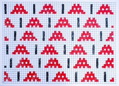 Lot 222 - Invader (French 1969-), 'Homeworks', 2006