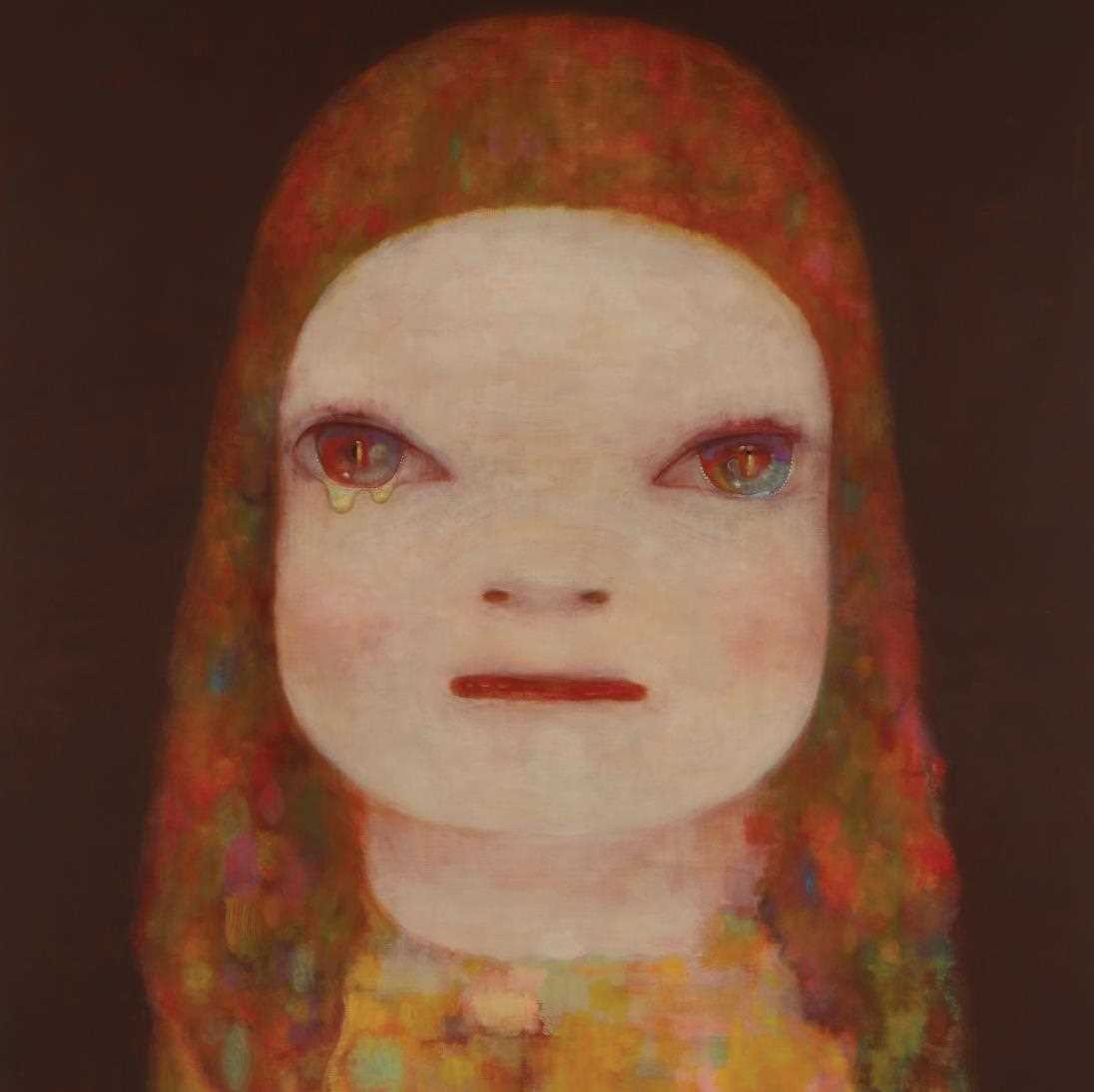 Lot 112 - Yoshitomo Nara (Japanese 1959-), 'Midnight Tears Scarf', 2025