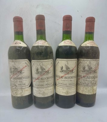Lot 18 - 10 bottles 1966 Ch Beychevelle