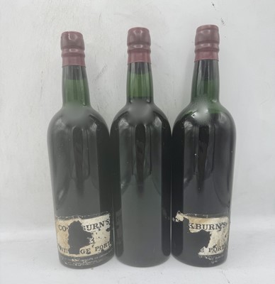 Lot 3 - 3 bottle 1963 Cockburn