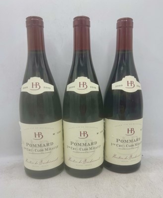 Lot 59 - 11 bottles 2009 Pommard Clos Micault Heritier de Baudricourt
