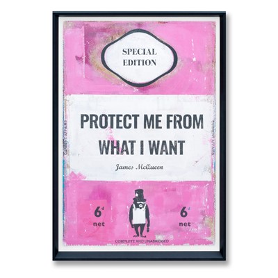 Lot 78 - James McQueen (British 1977-), 'Protect Me From What I Want', 2024