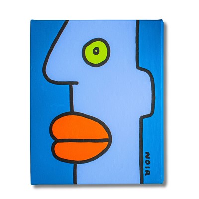 Lot 190 - Thierry Noir (French 1958-), 'A Pigeon Is Cooing In The Distance. It Must Be Daylight Now', 2020