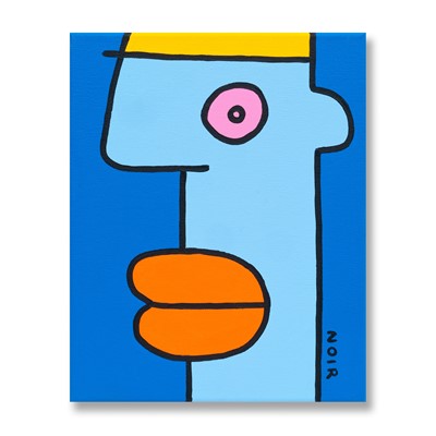 Lot 198 - Thierry Noir (French 1958-), 'I Do Notice That I Am Walking Faster Since I Work Out Every Day', 2020