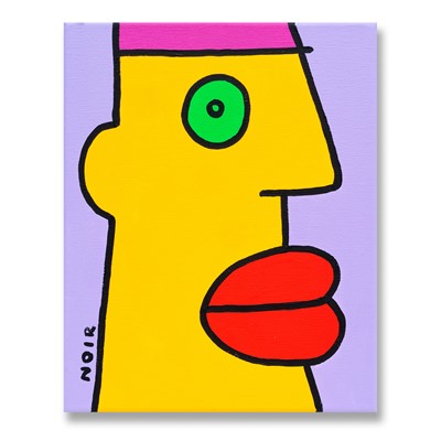 Lot 199 - Thierry Noir (French 1958-), 'The Wind Inspires Me But Sometimes It Overreacts', 2020