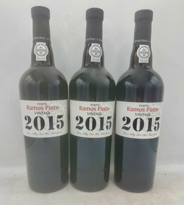 Lot 5 - 3 bottles 2015 Ramos Pinto