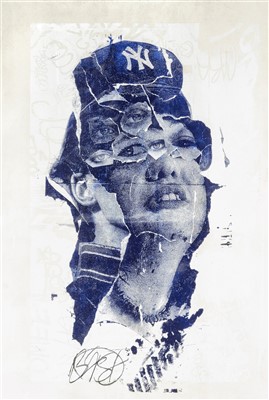 Lot 109 - BAST (American), 'Untitled (NY Face)', 2014