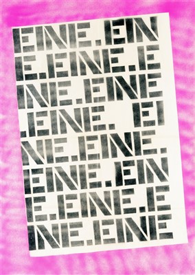 Lot 115 - Ben Eine (British b.1970), untitled, circa 2004