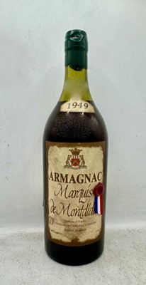 Lot 135 - 1 magnum 1949 Marquis de Montdidier Armagnac