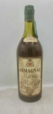 Lot 138 - 1 magnum 1943 Marquis de Montdidier