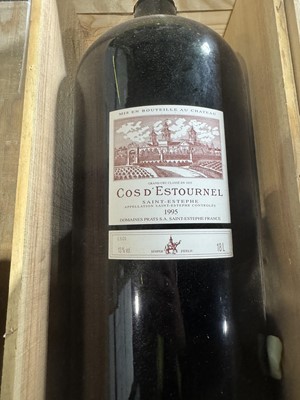 Lot 34 - 1 18 litre bottle 1995 Ch Cos d'Estournel