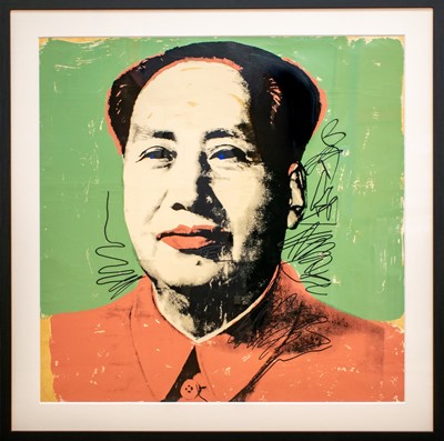 Lot 122-Andy Warhol (American 1928-1987), 'Mao (F. & S. II.95)', 1972