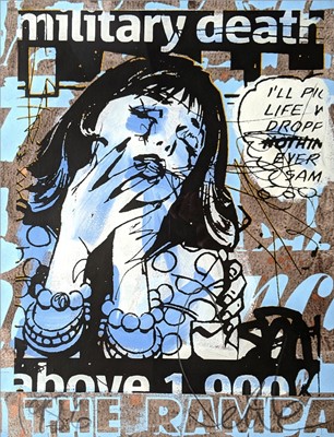Lot 230 - Faile (Collaboration), 'Military Death II', 2007