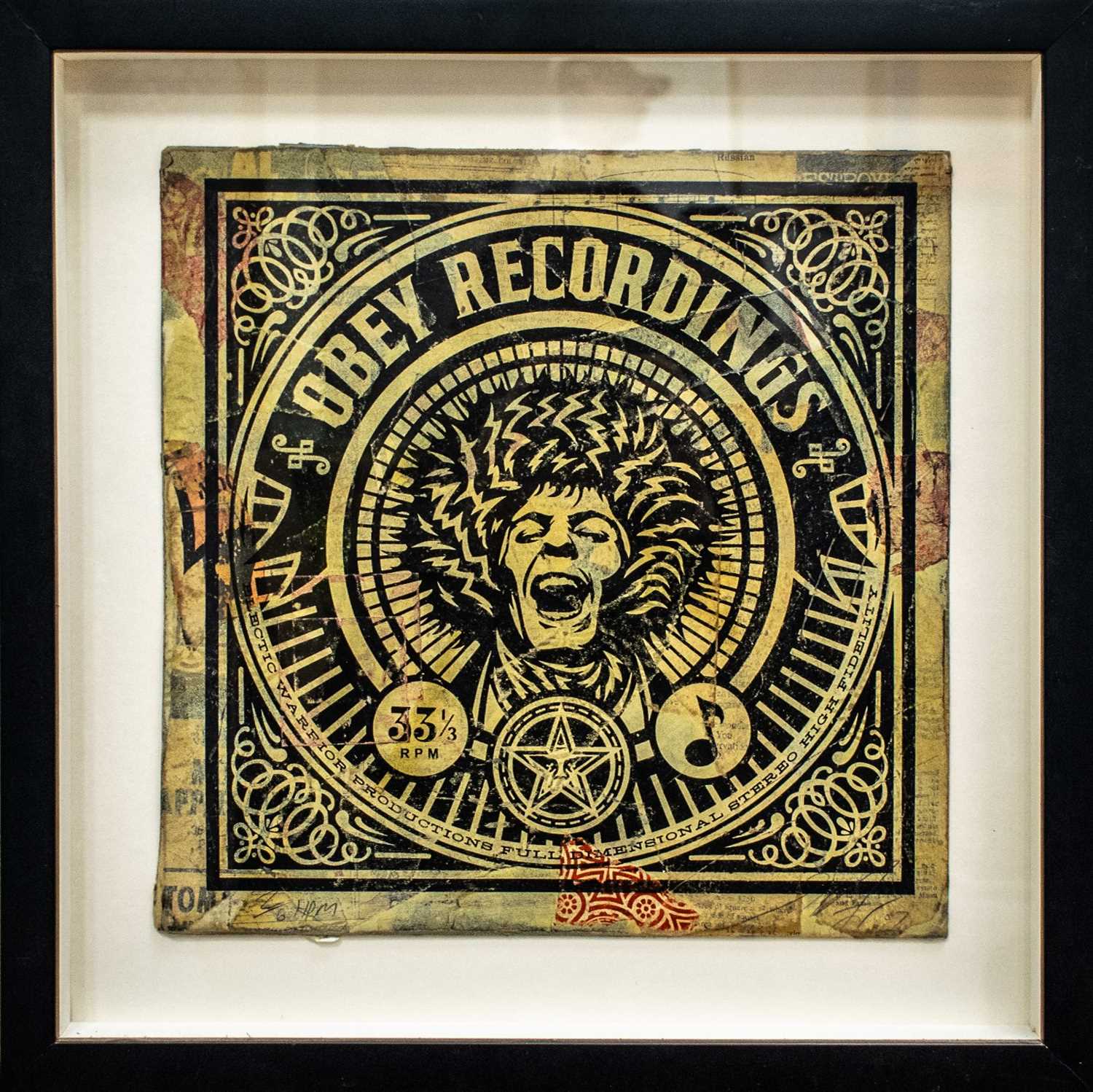 Lot 285 - Shepard Fairey (American 1970-), 'Electric Warrior', 2007
