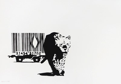 Lot 190a-Banksy (British b.1974), 'Barcode', 2003