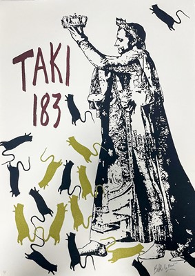 Lot 265 - Blek Le Rat (French 1951-), Taki 183', 2017