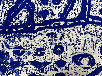 Lot 144 - Aboudia (Ivorian 1983-), 'Untitled', 2020