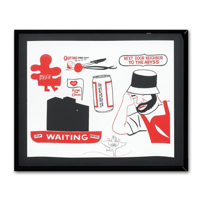 Lot 122 - Stephen Powers (American 1968-), 'Waiting', 2006
