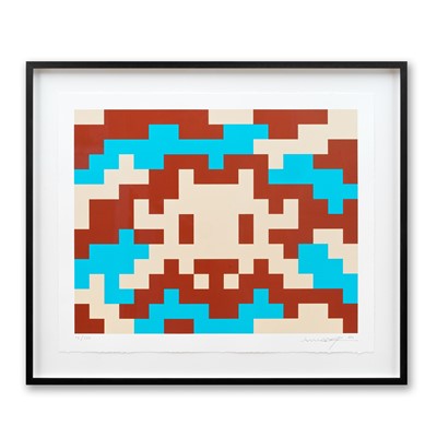 Lot 185 - Invader (French 1969-), 'Camo (M-3C-M1)', 2024