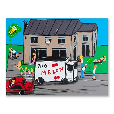Lot 119 - Albert Willem (Belgian 1979-), 'Park Road 9', 2021