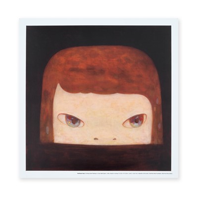 Lot 108-Yoshitomo Nara (Japanese 1959-), 'A Sinking Island Floating in a Sea Called Space-1,Space-2', 2024