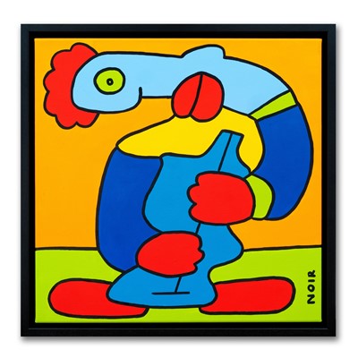 Lot 192 - Thierry Noir (French 1958-), 'A Deep Meditation Before The Beginning Of Each Concert, Is Part Of The Basis Of My Exercises', 2019