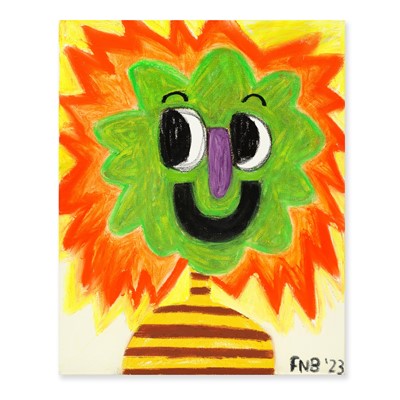 Lot 56 - Fanny Brodar (Norwegian 1971-), 'Electro Stripes', 2023