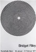 Lot 15 - Bridget Riley (British b.1931), 'Blaze Exhibition Poster', 1971