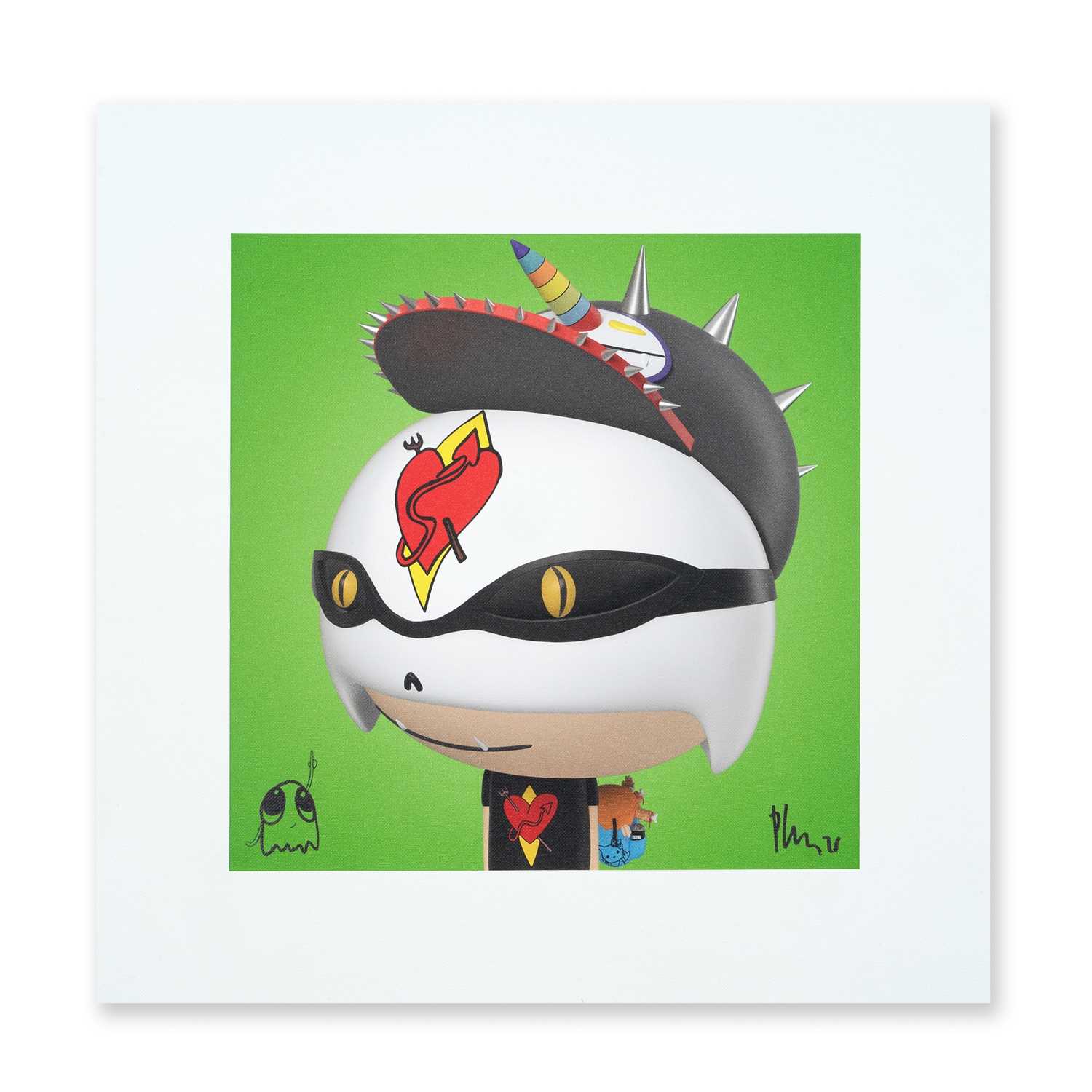Lot 44 - Edgar Plans (Spanish 1977-), 'Lil Heroes', 2025